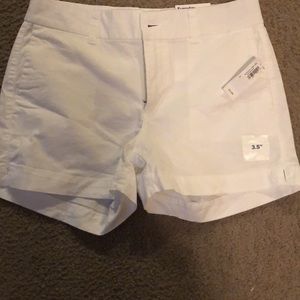 White Shorts